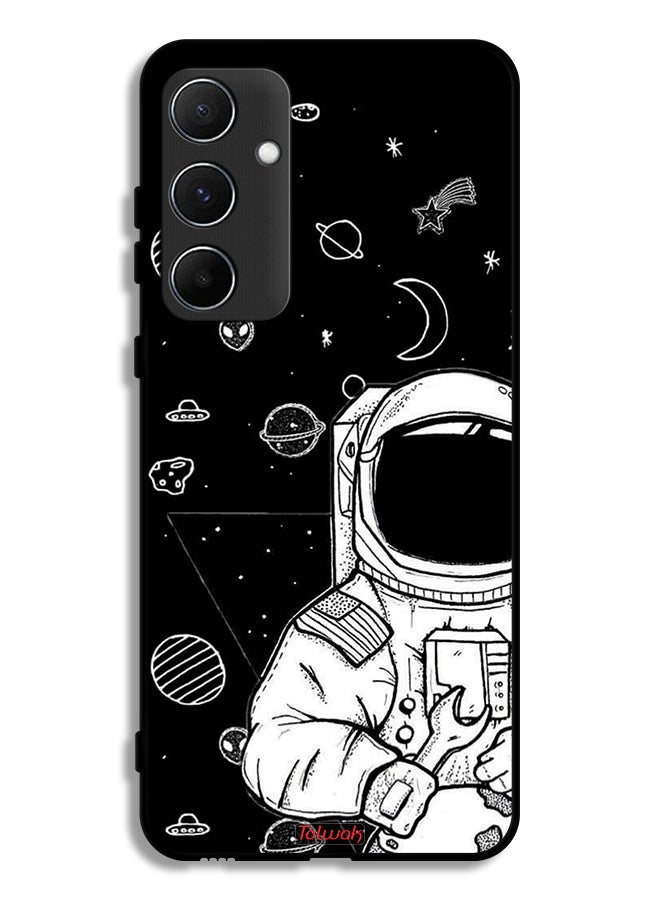 Tolwak Samsung Galaxy A55 5G Protective Case Cover Astronaut Art - Image 1