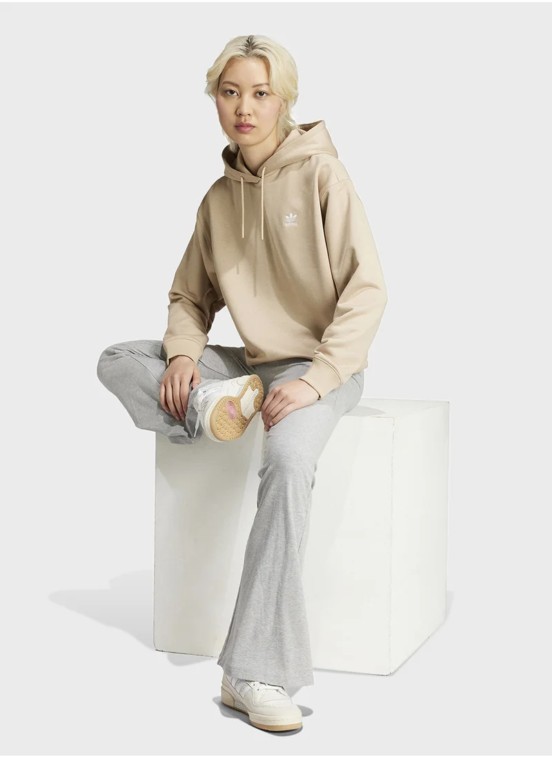 اديداس اوريجينالز Trefoil Cropped Hoodie