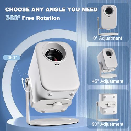 Salange Projector Stand Table Compatible w XGI MI MoGo/Halo Series Projectors, Nebula Capsule 3/Air and More Mini Proyector, Projector Ceiling Mount Wall for Indoor/Outdoor/Office (1/4" Screw) - Image 2