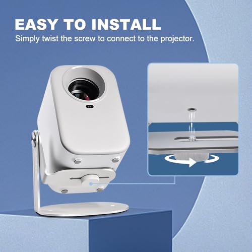 Salange Projector Stand Table Compatible w XGI MI MoGo/Halo Series Projectors, Nebula Capsule 3/Air and More Mini Proyector, Projector Ceiling Mount Wall for Indoor/Outdoor/Office (1/4" Screw) - Image 3