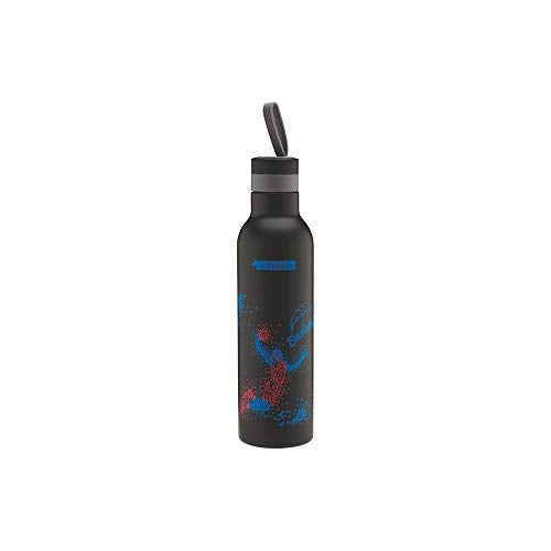 Dubblin Champ Premium Stainless Steel Double Wall Vacuum Insulated BPA Free Water Bottle, Sports Thermo Flask Keeps Hot 12 Hours, Cold 24 Hours (Blue,500 ML) - Image 1