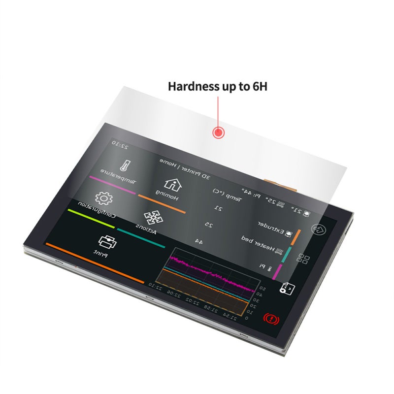 Touchscreen Display 5" Black High-Resolution 800 X 480 Pixels - Capacitive 5-Point Touch Panel IPS Panel for Raspberry Pi Device Setup & User Installation - Image 2