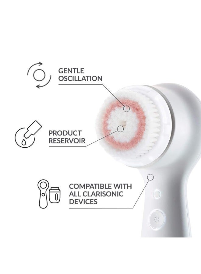 Clarisonic Radiance Facial Cleansing Brush Head Replacement | Compatible with Mia 1, Mia 2, Mia Fit, Alpha Fit, Smart Profile Uplift and Alpha Fit X, Pack of 1  - Image 3