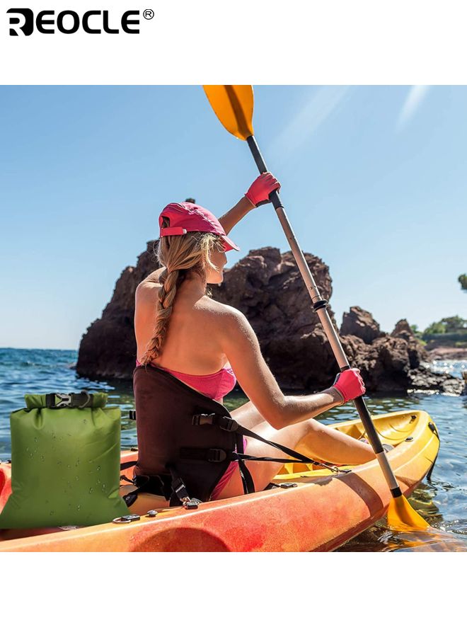 REOCLE 6PCS Waterproof Dry Sacks Lightweight Outdoor Dry Bags Ultimate Watertight Bags for Rafting Boating Camping Suitable for Camping Climbing Rafting Convenient to Store Personal Belongings - Image 3