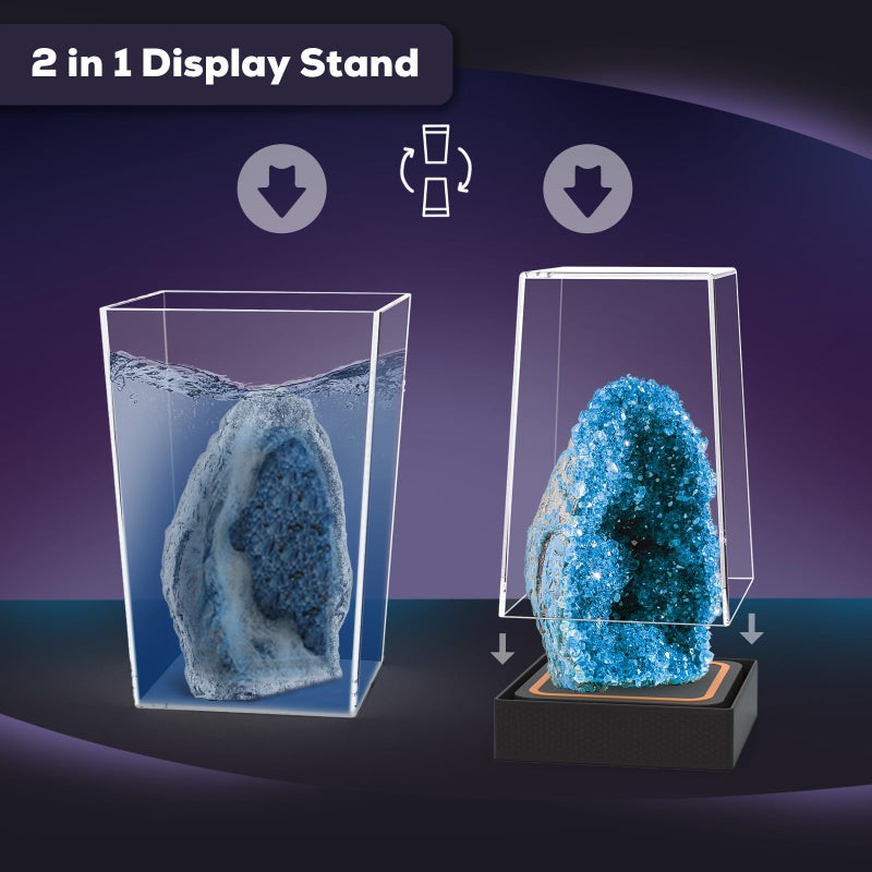 GobiDex Geodes Growing Science Kit for Kids Age 6-8-12, Geodes with Crystals Grow Fast in (24H), STEM Educational Science Experiments Toys, Geology & Rock Enthusiasts Collection, Gifts for Boys Girls - Image 5
