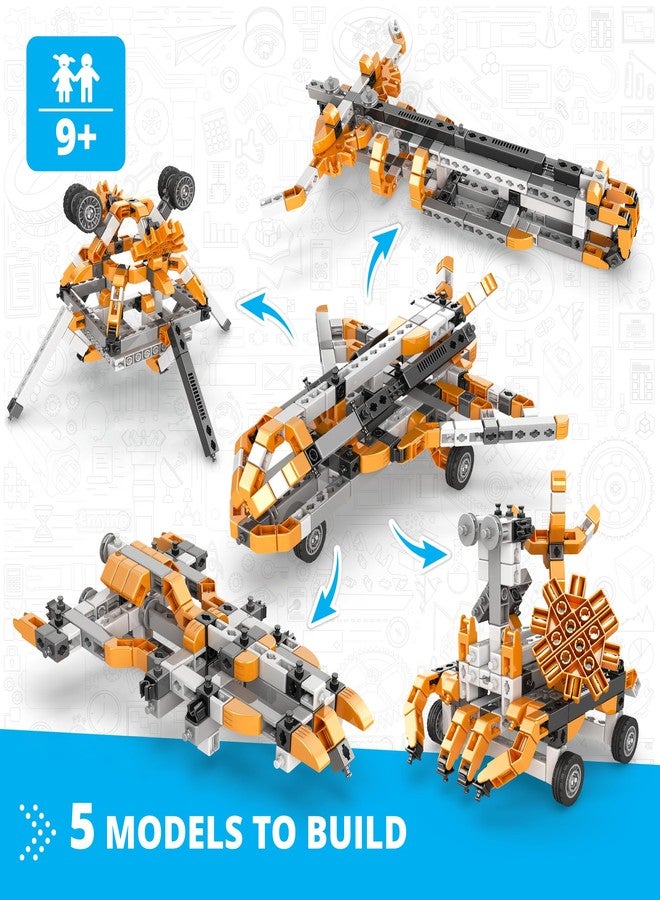 Engino- Inventor STEM Toys, Space Shuttle Kit, Construction Toys for Kids 9+, STEM Building Kit, Educational Playset, Gifts for Boys & Girls - Image 2