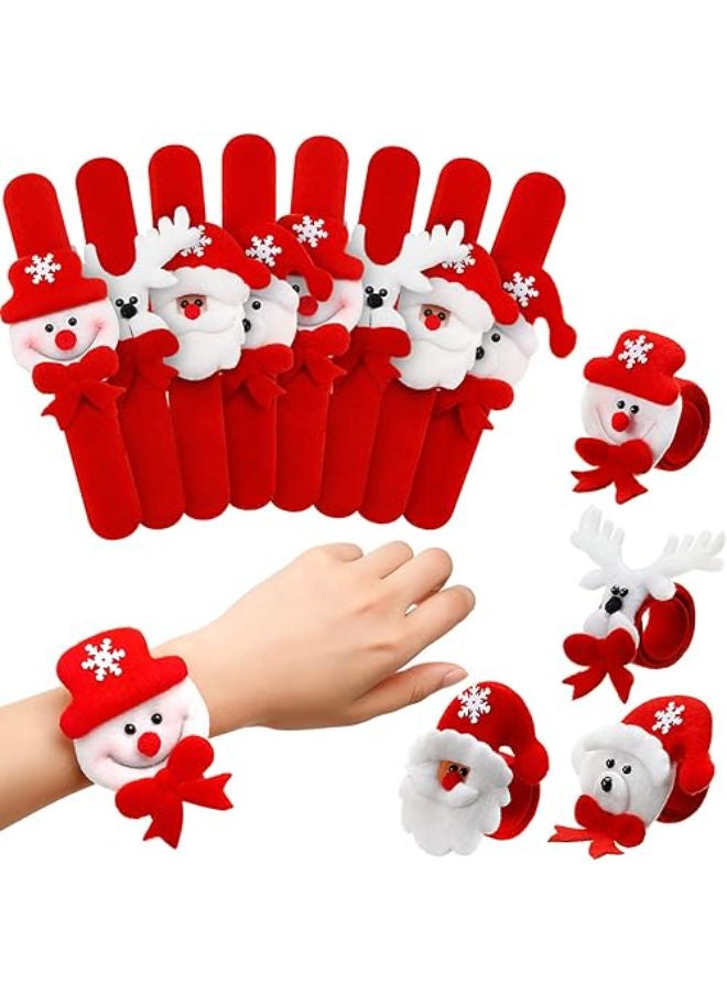 20 pieces - Christmas Slap Bracelets - Image 1
