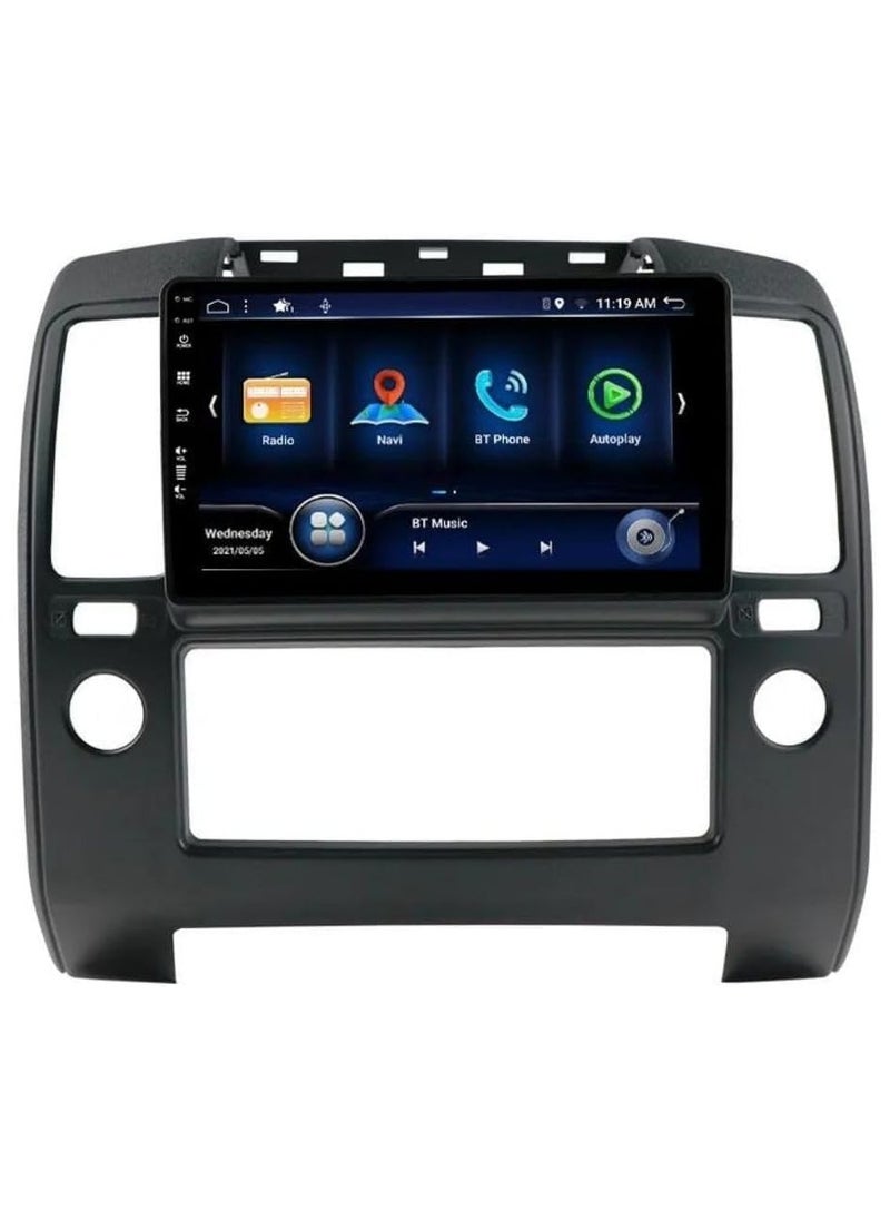 SHEZA STAR - Android Car Stereo for NISSAN NAVARA 2006 2007 2008 2009 2010 2011 2012 6GB RAM 128GB ROM 9 Inch Support SIM Card, Apple Carplay, MirrorLink WiFi BT, IPS Touch Screen with AHD Camera Included - Image 1