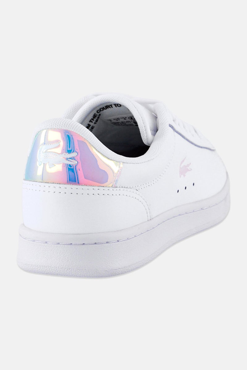 LACOSTE Women Carnaby Set Lace Up Casual Shoes, White - Image 3