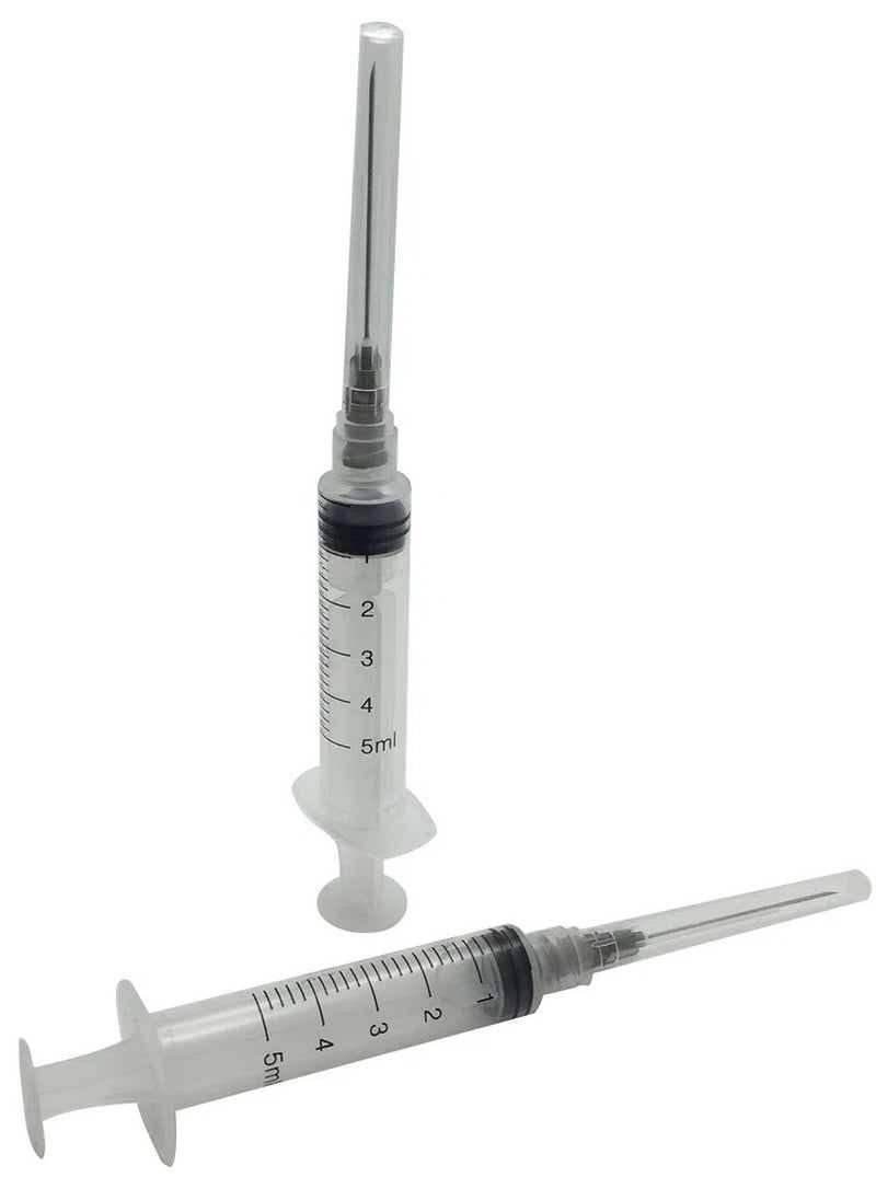 Generic Medical Disposable Syringe 5 ml With Needle, Individually Sealed (Box 100 Pieces)  - Image 4