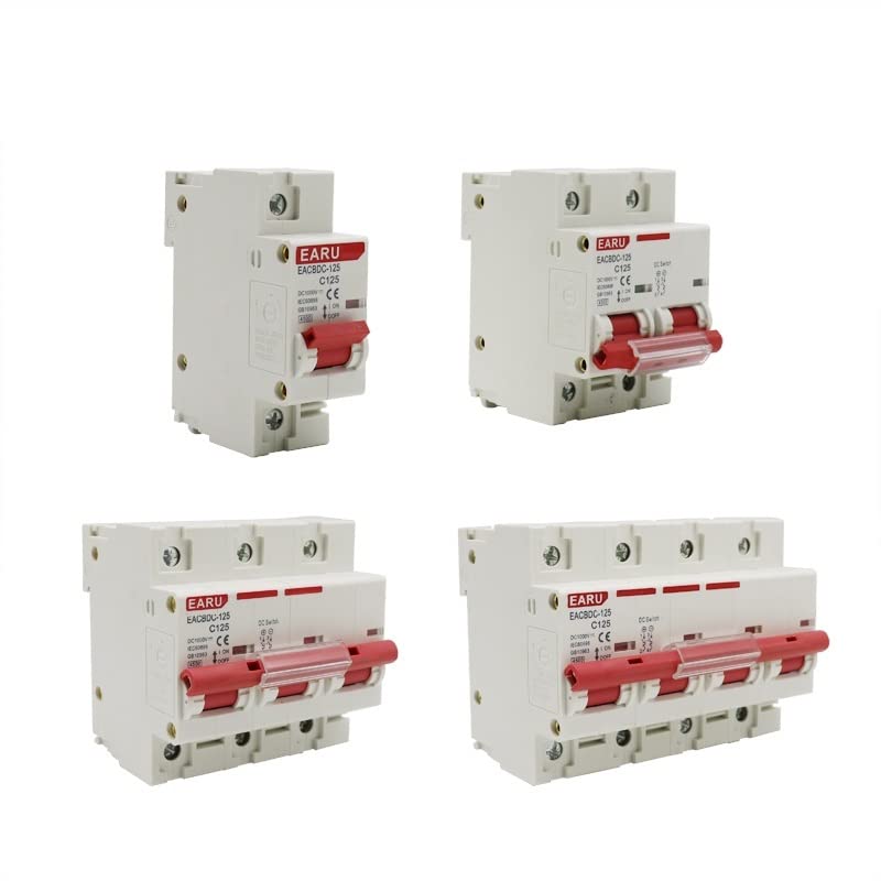 DC 2P 100A Solar Mini Circuit Breaker Overload Protection For Photovoltaic System - Image 3