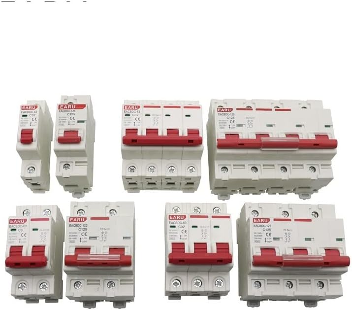 DC 2P 100A Solar Mini Circuit Breaker Overload Protection For Photovoltaic System - Image 1