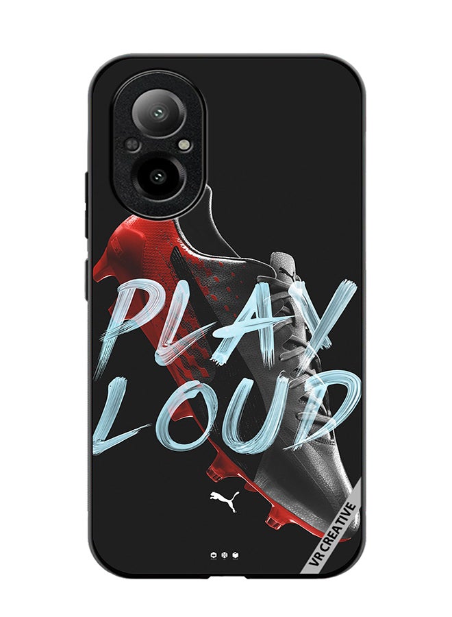 VR CREATIVE Protective Case Cover For Realme C67 4G Play Loud Design Multicolour - Image 1