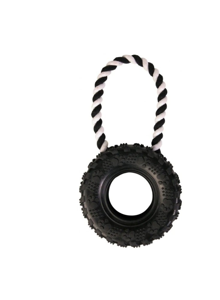 تريكسي لعبة تريكسي من المطاط على الحبل للكلاب - Image 3