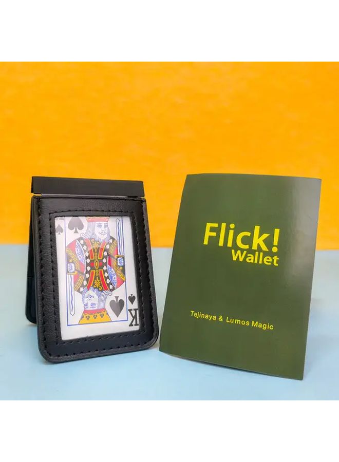 Magical Faux Leather Flick Wallet With 1 Pack Of Rubber Bands Instant Transformation Durable - Image 4