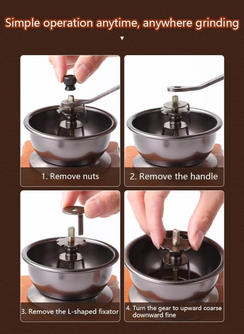 مجموعة هدية صانعة القهوة الفاخرة | صندوق هدية محمول باليد | مجموعة ملحقات تحضير القهوة باليد | هدية مثالية لعشاق القهوة، أعياد الميلاد، حفلات الزفاف وهدايا الحفلات - Image 5