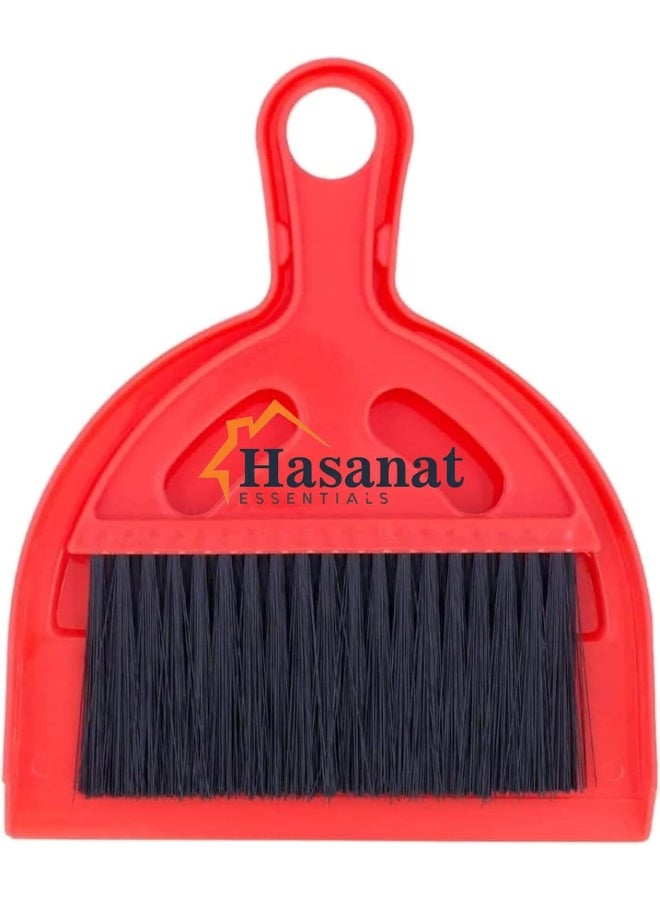 HASANAT ESSENTIALS Essentials Mini Dustpan and Brush Set Ideal for Camping Tents Caravans, 20cm x 17cm x 15cm - Image 2