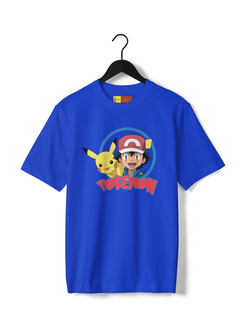 Cartoon T-Shirt Pokemon Oversize Unisex