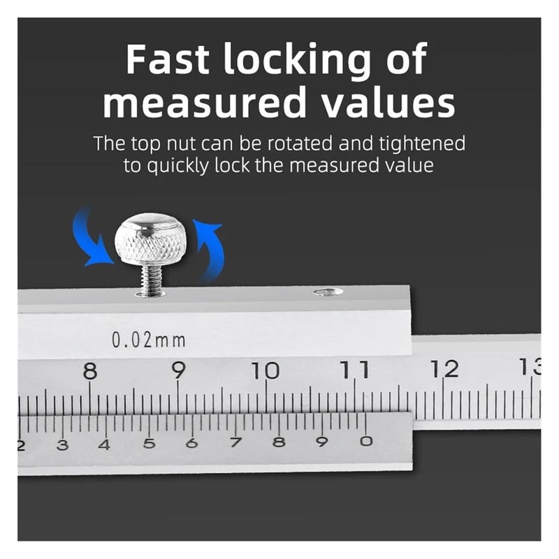 Precision Electronic Digital Caliper 0 300mm Metal Depth Gauge Woodworking Measuring Tool - Image 5