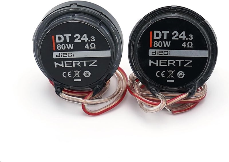 Hertz DT24.3 Dieci Component Tweeter with Crossovers - Image 4