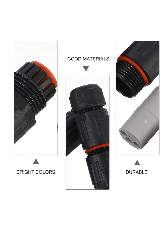 10 Pcs Waterproof Junction Box, IP68 Outdoor Cable Connector, 4-7mm Waterproof Outdoor Sleeving Coupler, Electrical Waterproof Branch Sleeving - Image 4