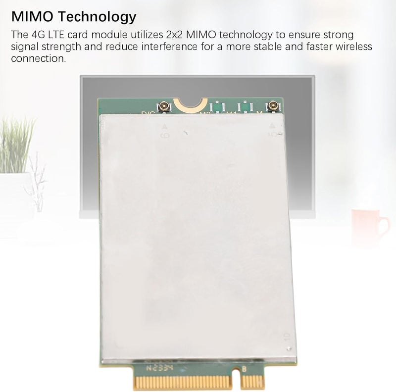 4G LTE WCDMA Module, FM350-GL-16 4G LTE Network Card 2x2 MIMO Support GNSS M.2 Network Card Module for Linux for - Image 5