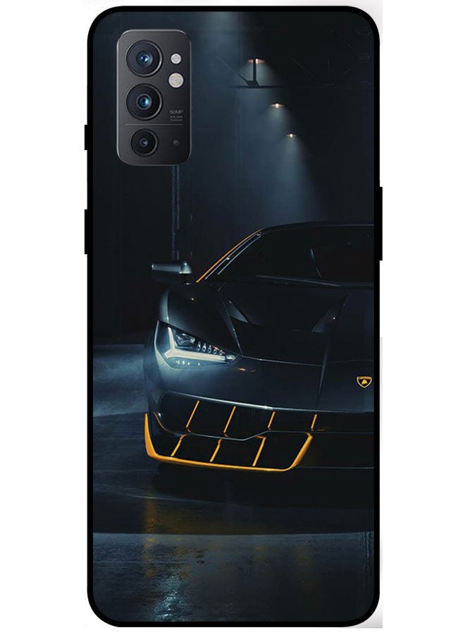 EYE CATCH Protective Case Cover For OnePlus 9RT 5G Smart Series Printed Protective Case Cover for OnePlus 9RT 5G Lamborghini One Side Show  - Image 1