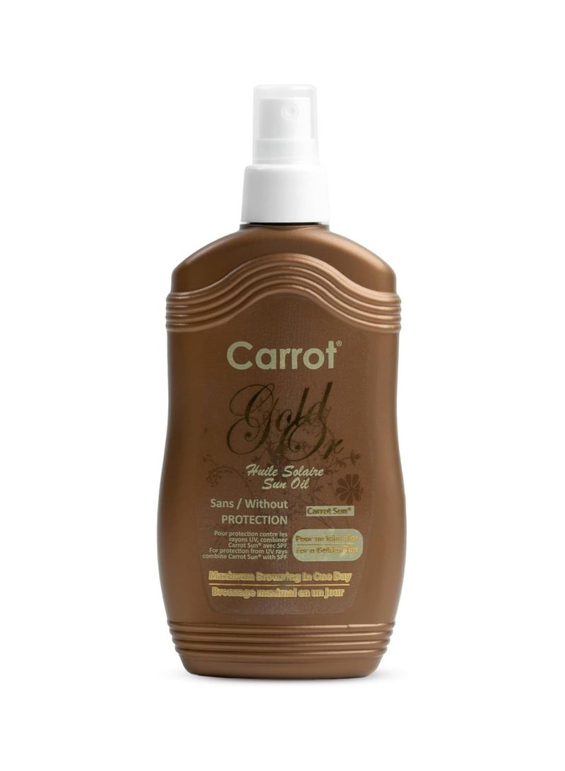 Carrot Sun زيت تانغينغ كاروت صن جولد برذاذ 200 مل - Image 1