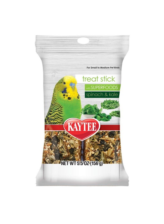 Kaytee Avian Superfood Treat Stick Spinach & Kale 5.5oz - Image 1