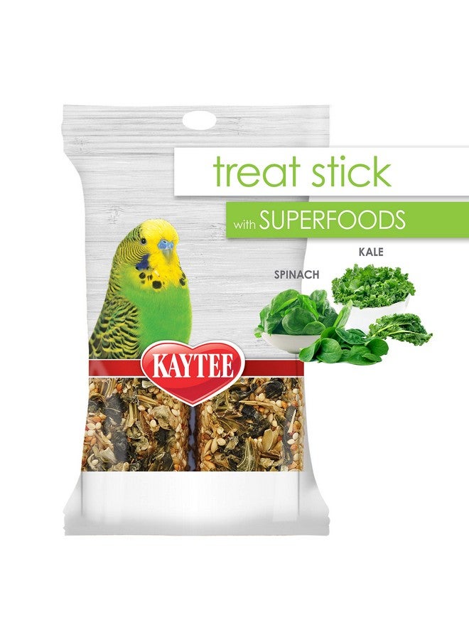 Kaytee Avian Superfood Treat Stick Spinach & Kale 5.5oz - Image 2