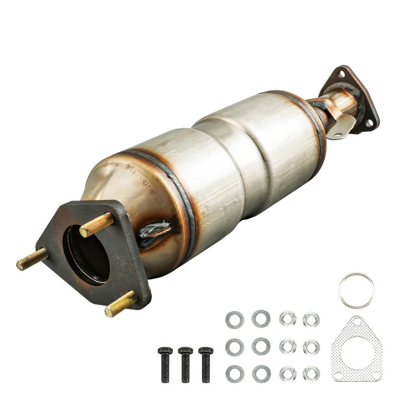 Catalytic Converter for Accord 0307 High Flow Catalytic Convertor Front DirectFit with Gasket fit for Accord 2003 2004 2005 2006 2007 with 24L 0961103 642189