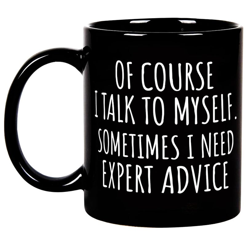 Fatbaby Funny Coffee Mug Gifts For Coworkers Friends,Birthday Christmas Thanksgiving Gag Gifts For Women Men,Of Course Office Sarcastic Tea Cup 11 OZ - Image 1
