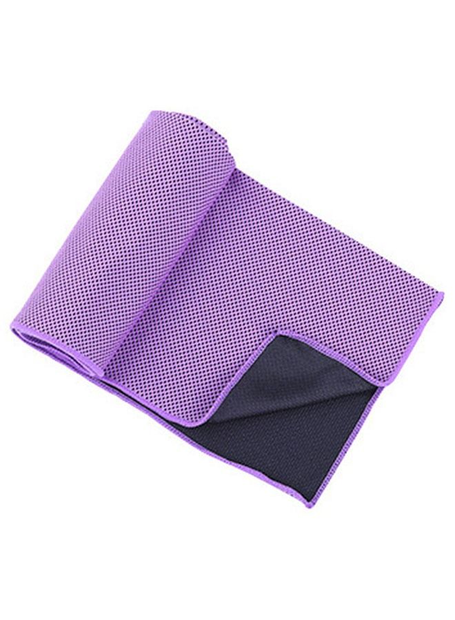 ZCM-HAPPY 2 Pieces Portable Sports Towel, Camping Towel, Cooling Effect, Quick Dry Sweat Absorbent Soft Towel (90x30CM) - Image 2