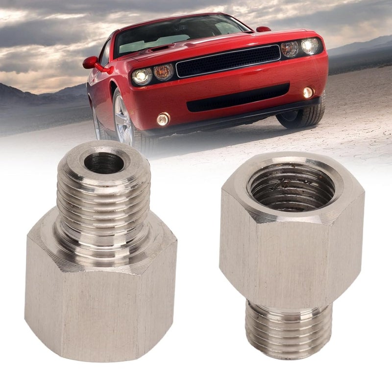 Stainless Steel 1 8 NPT Female To M10x1 0 Male Oil Pressure Gauge Sensor Adapter - Image 4