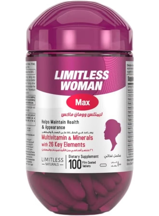 Woman Max 100 Tab