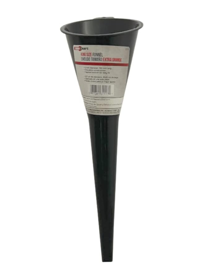 31117 King Size Funnel, Black - Image 1
