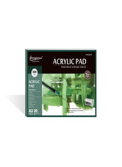 Giorgione A3 Acrylic Painting Pad – Single-Sided Glue-Bound Artist Practice Sketchbook  - Image 4