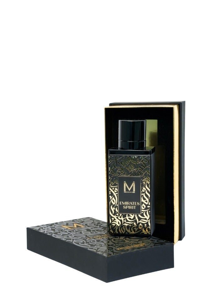 VM PERFUMES Emirates Spirit Eau de Parfum for Men 100ml – Saffron, Lavender, Tobacco & Patchouli with Leather and Cedarwood - Image 5