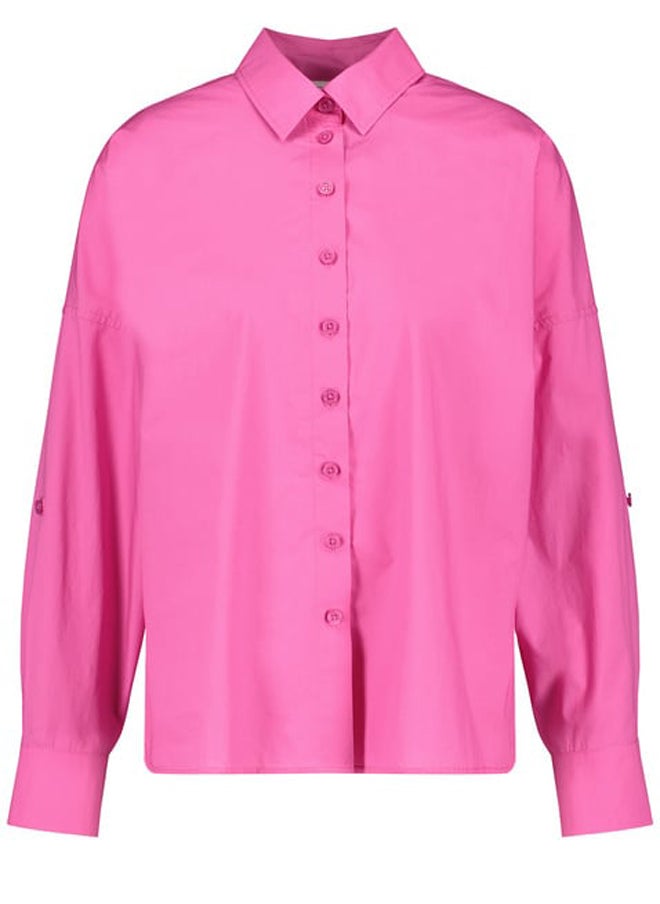 GERRY WEBER Cotton blouse with arm straps  - Image 1