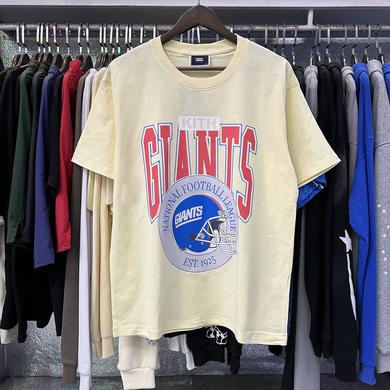 Ins Trendy Brand Kith Co-Branded Printed Casual Double Yarn Cotton Short-Sleeved Loose Sports T-Shirt For Men And Women - Image 5