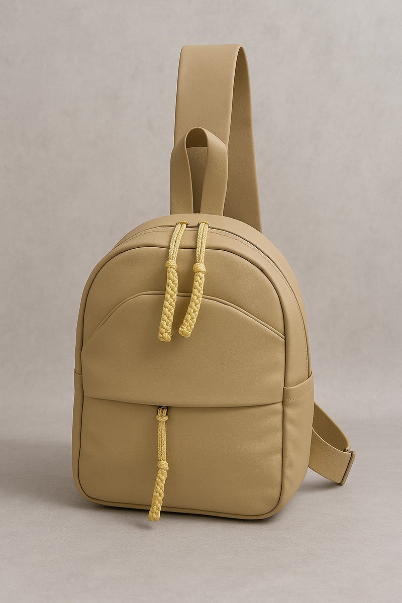 Lightweight Backpack - Modern and Lightweight Design 1020 - Beige - Image 2