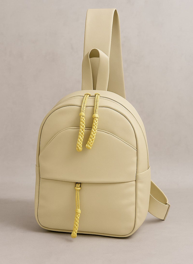 Lightweight Backpack - Modern and Lightweight Design 1020 - Beige - Image 1