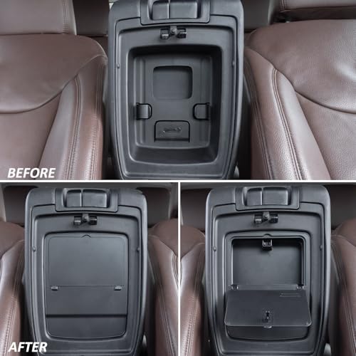 JKCOVER Center Console Hidden Organizer Box Compatible with Jeep Wrangler JK/JKU 2011-2016 2017 2018 Accessories Armrest Secret Compartment One-Touch Hidden Storage （Patent Design） - Image 3