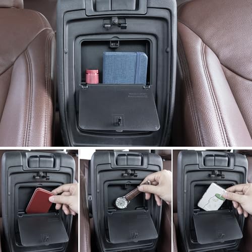 JKCOVER Center Console Hidden Organizer Box Compatible with Jeep Wrangler JK/JKU 2011-2016 2017 2018 Accessories Armrest Secret Compartment One-Touch Hidden Storage （Patent Design） - Image 2