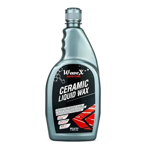 Wavex Car Wax | SiO2 Ceramic Liquid Wax Car Polish 650 ml | Gives Deep Gloss and Ultimate protection - Image 1
