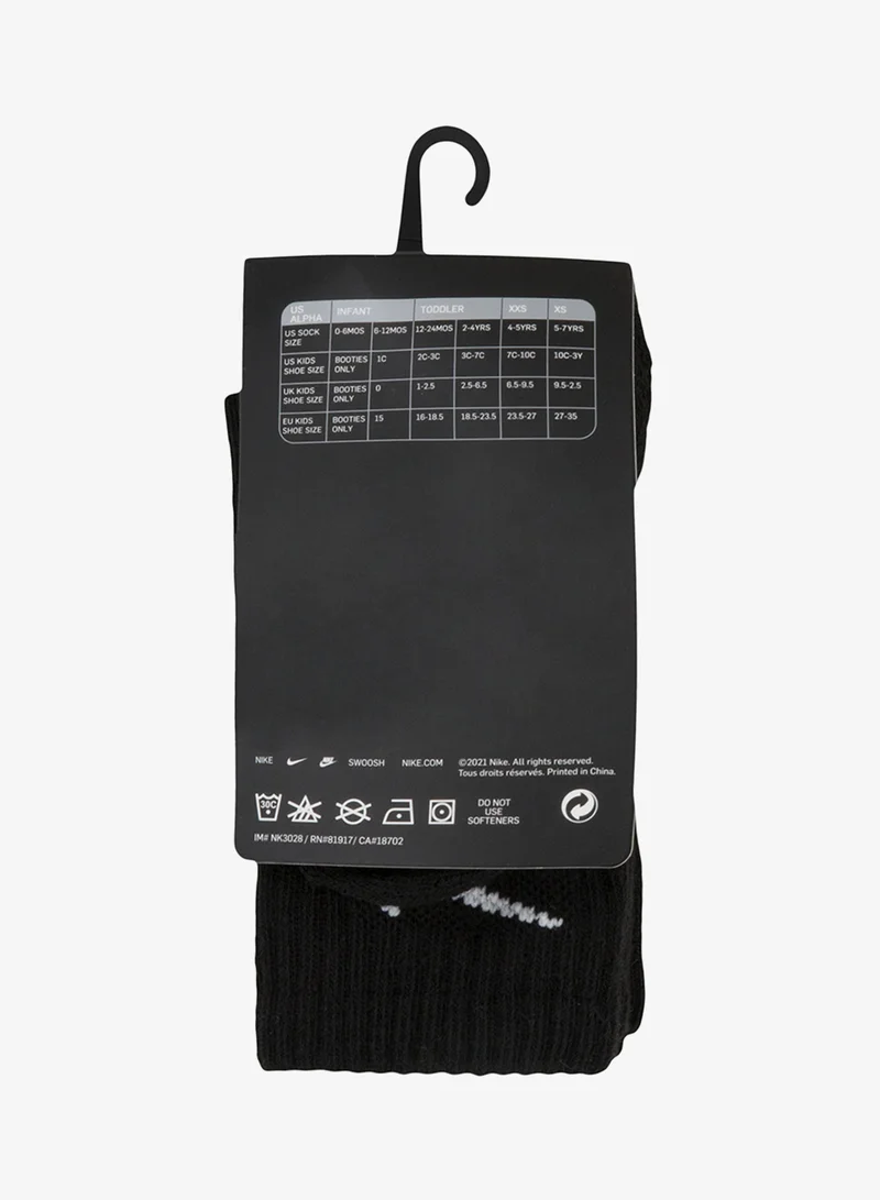 Nike Kids 3 Pack Basic Crew Socks