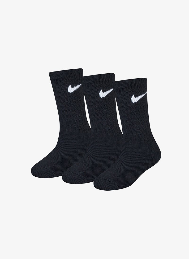 Nike Kids 3 Pack Basic Crew Socks - Image 1