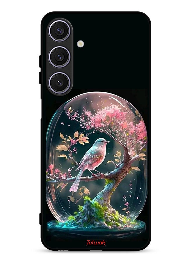 Tolwak غطاء حماية لجهاز سامسونج جالاكسي A26 - طائر في جرة - Image 1