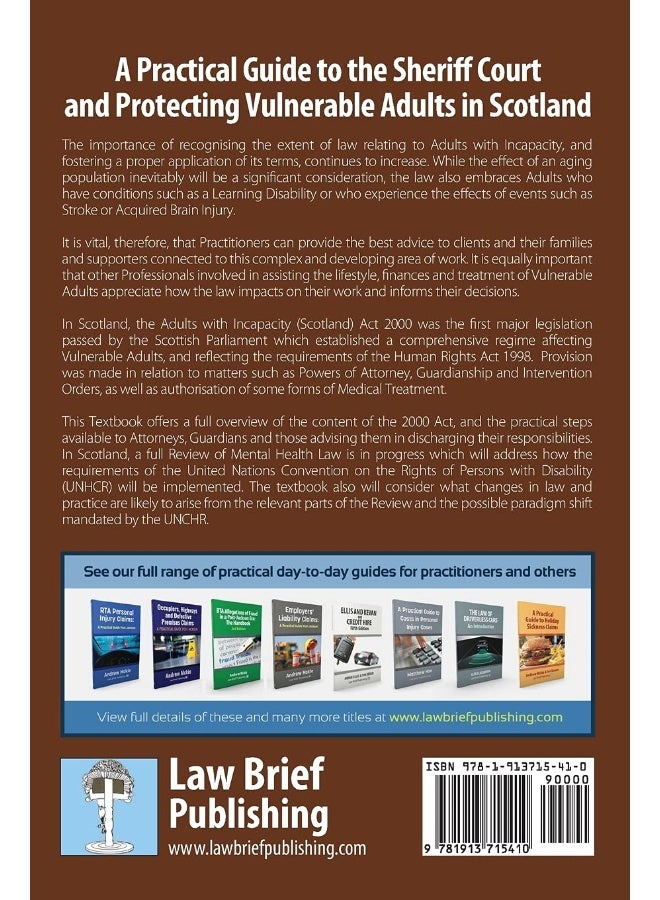 A Practical Guide to the Sheriff Court and Protecting Vulnerable Adults in Scotland - Image 2