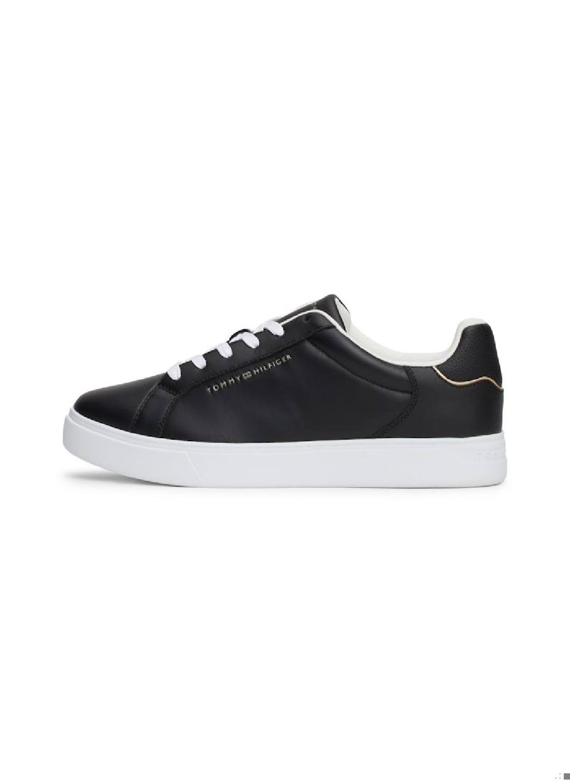 Women's Essential Court Sneakers Low Top - Leather, Black - pzsku/Z9F47B2A12DBDB0CBD9C8Z/45/_/1724216743/0c1a0ce7-b375-4c4b-820d-eb7beceb7f84